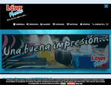Tablet Screenshot of lasermanias.com